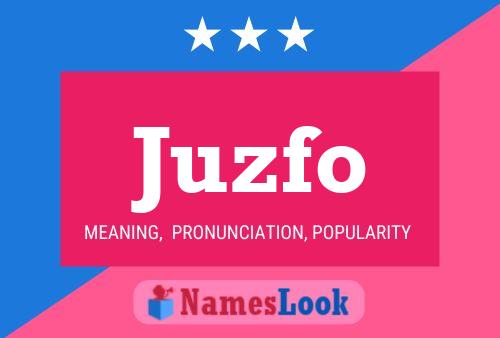 ملصق اسم Juzfo