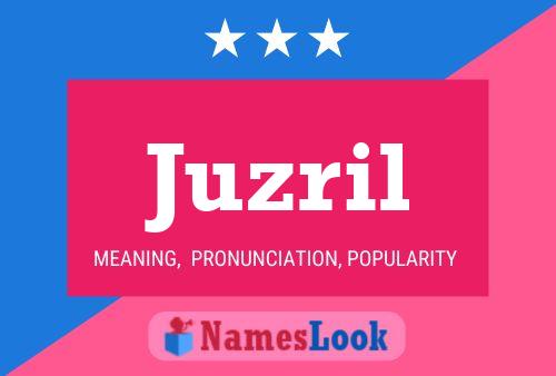 ملصق اسم Juzril