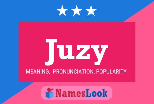 ملصق اسم Juzy