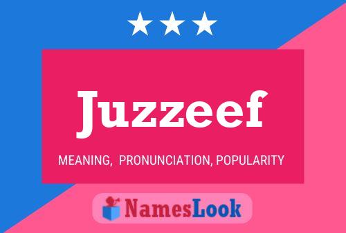 ملصق اسم Juzzeef