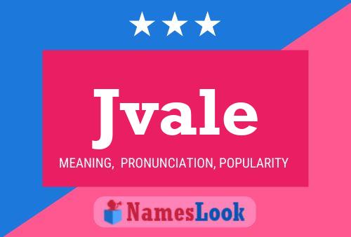 ملصق اسم Jvale