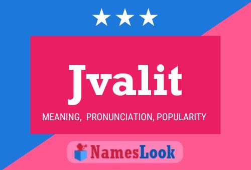 ملصق اسم Jvalit