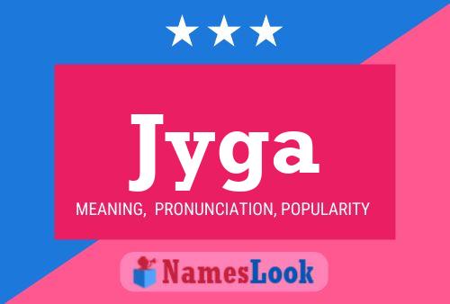 ملصق اسم Jyga