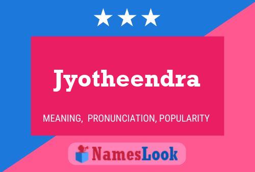 ملصق اسم Jyotheendra