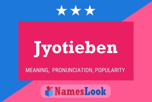 ملصق اسم Jyotieben