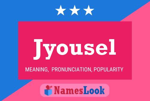 ملصق اسم Jyousel