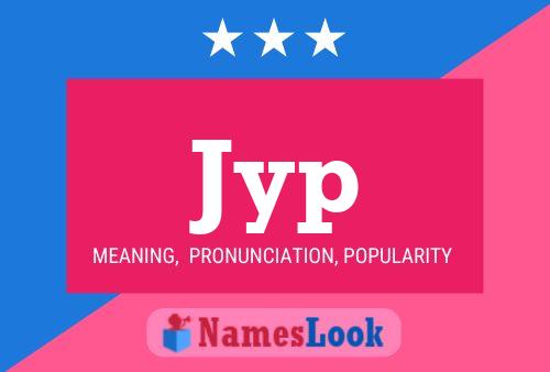 ملصق اسم Jyp