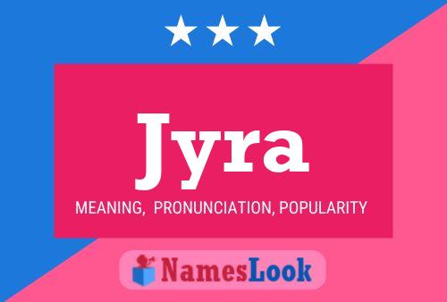 ملصق اسم Jyra