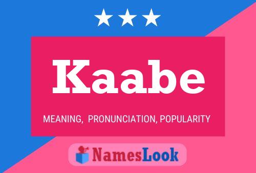 ملصق اسم Kaabe