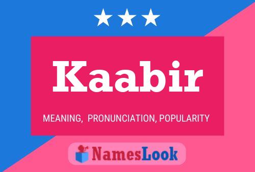 ملصق اسم Kaabir