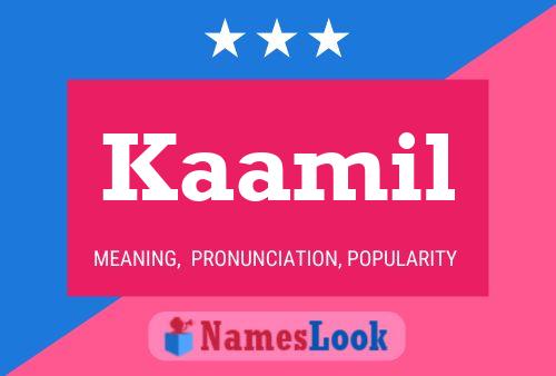 ملصق اسم Kaamil