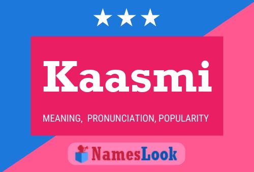 ملصق اسم Kaasmi