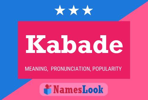 ملصق اسم Kabade