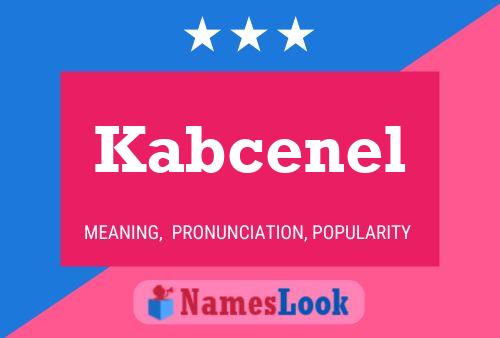 ملصق اسم Kabcenel