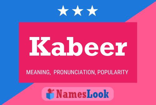 ملصق اسم Kabeer