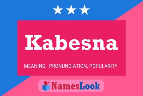 ملصق اسم Kabesna