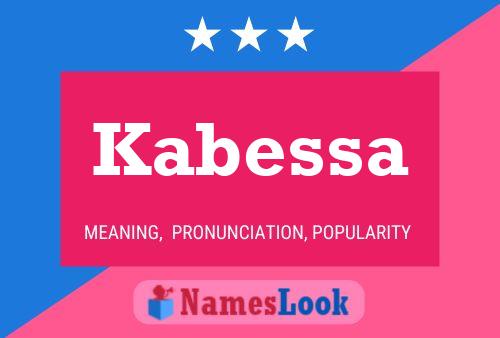 ملصق اسم Kabessa