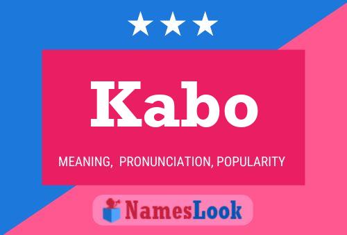 ملصق اسم Kabo