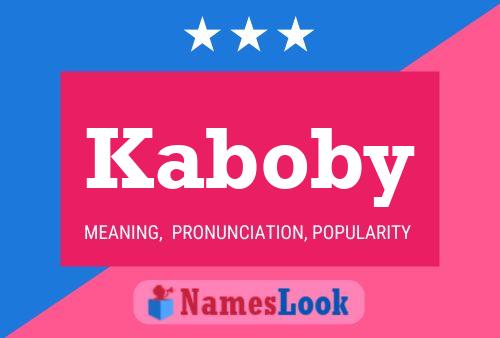 ملصق اسم Kaboby