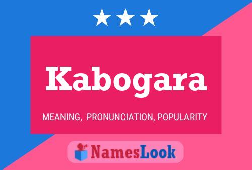 ملصق اسم Kabogara