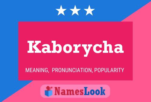 ملصق اسم Kaborycha