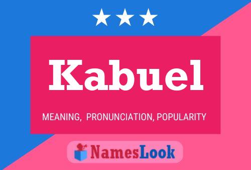 ملصق اسم Kabuel