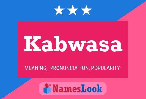 ملصق اسم Kabwasa