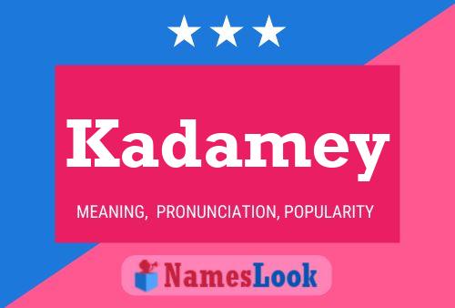 ملصق اسم Kadamey