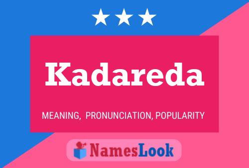 ملصق اسم Kadareda