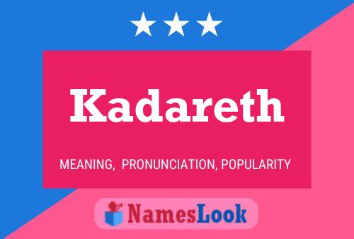 ملصق اسم Kadareth