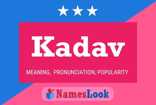 ملصق اسم Kadav