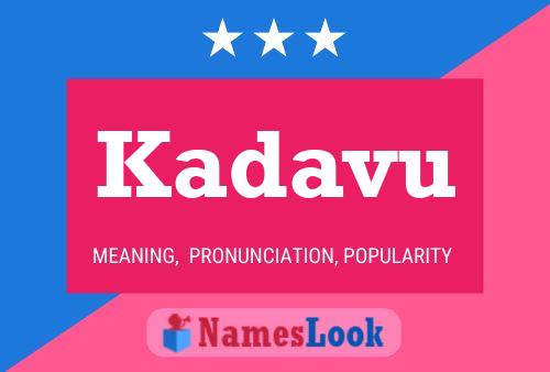 ملصق اسم Kadavu