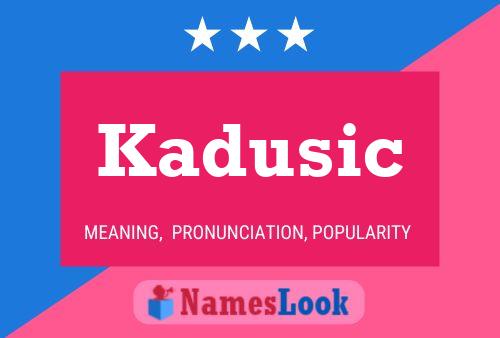 ملصق اسم Kadusic