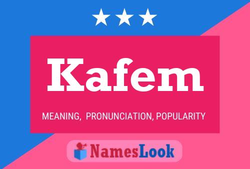 ملصق اسم Kafem