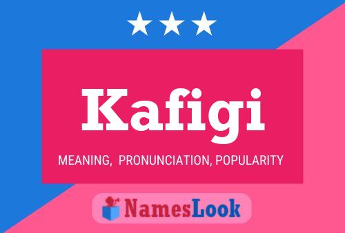 ملصق اسم Kafigi