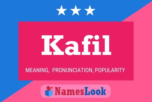 ملصق اسم Kafil