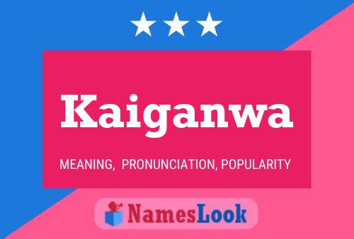 ملصق اسم Kaiganwa