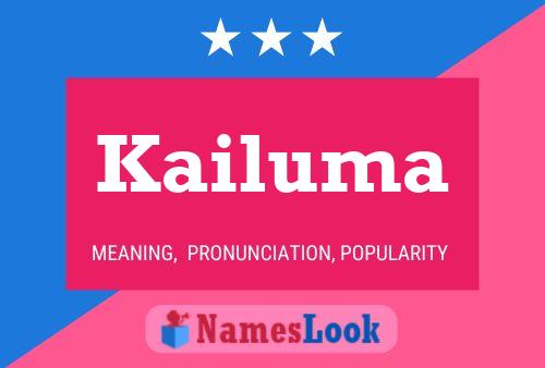 ملصق اسم Kailuma