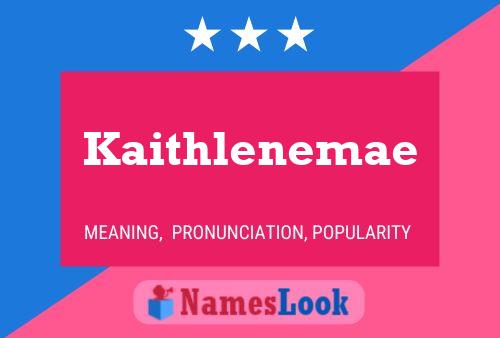 ملصق اسم Kaithlenemae