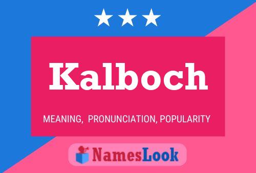 ملصق اسم Kalboch