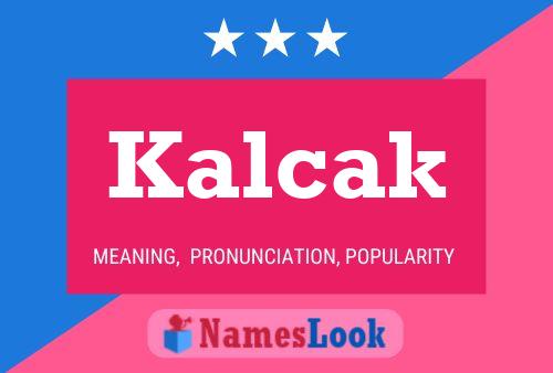 ملصق اسم Kalcak