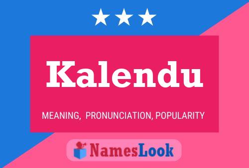 ملصق اسم Kalendu