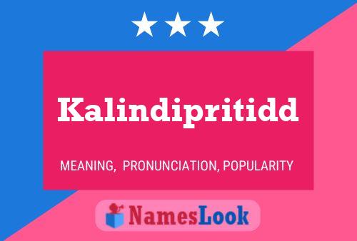 ملصق اسم Kalindipritidd