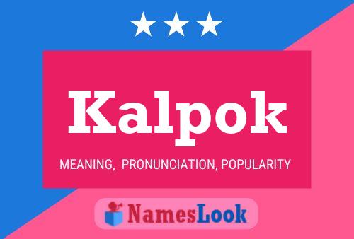 ملصق اسم Kalpok