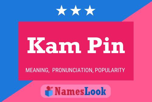 ملصق اسم Kam Pin