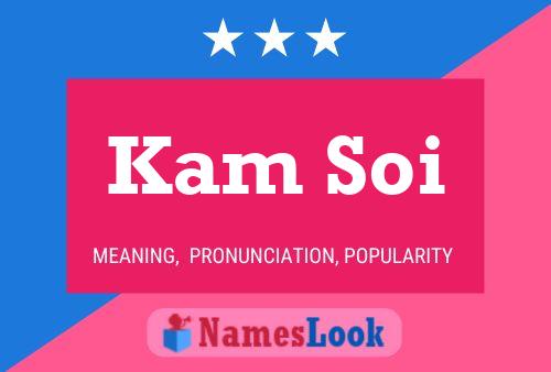 ملصق اسم Kam Soi