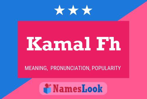 ملصق اسم Kamal Fh