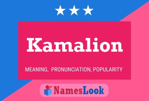 ملصق اسم Kamalion