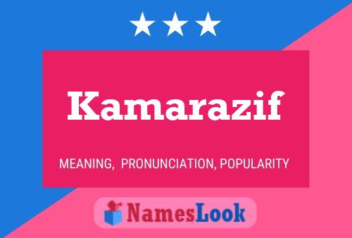 ملصق اسم Kamarazif