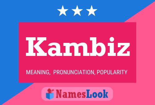 ملصق اسم Kambiz